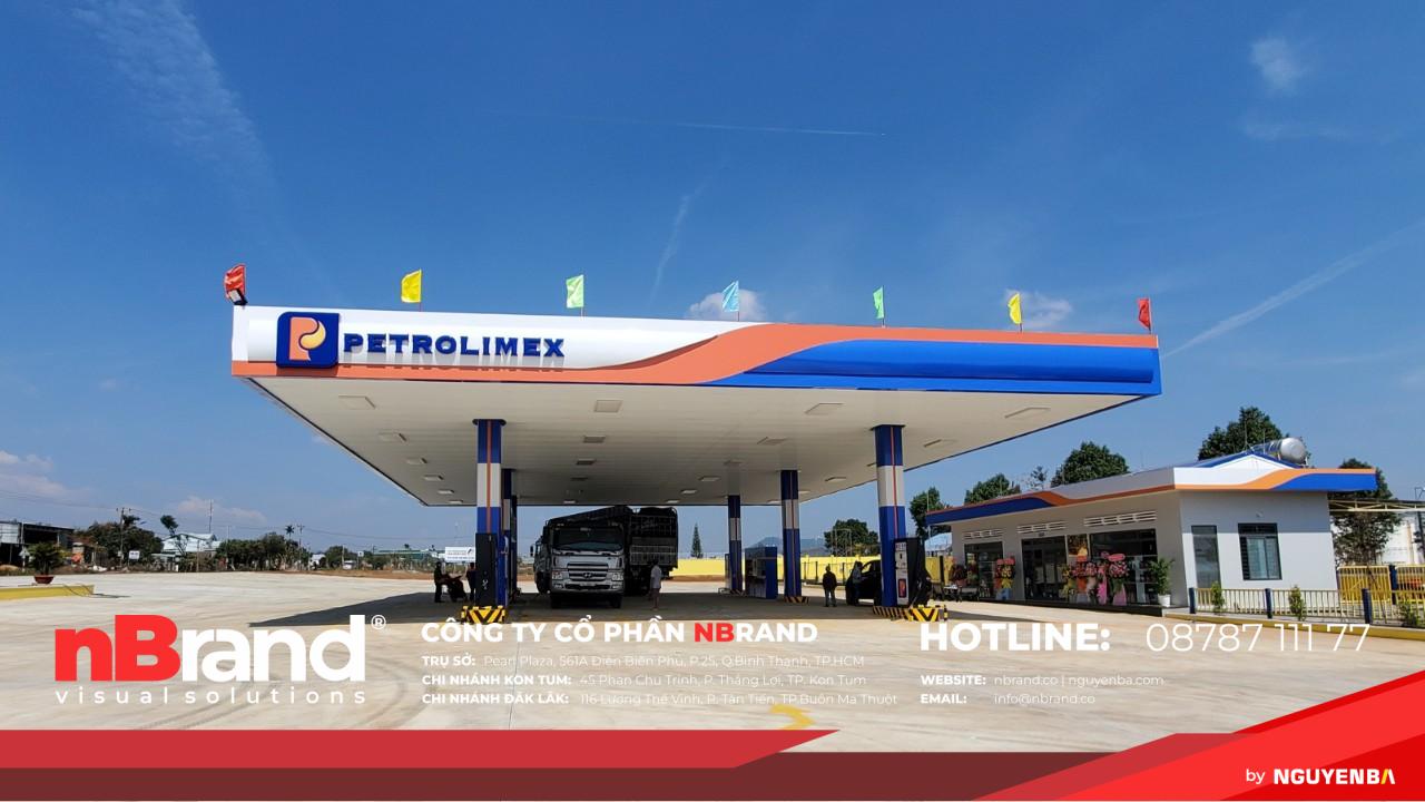 Bảng hiệu Alu cây xăng dầu 13 Bảng hiệu Alu cây xăng dầu